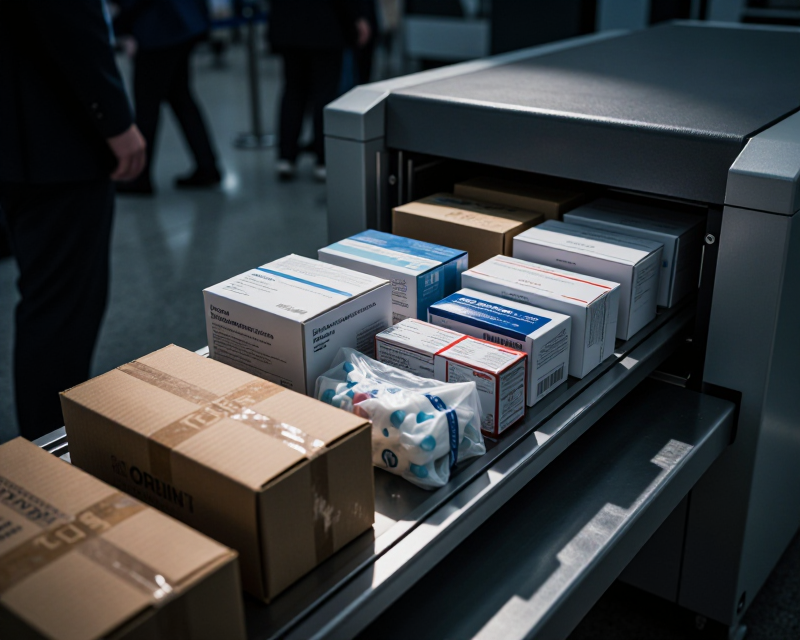 Customs Inspection Scene