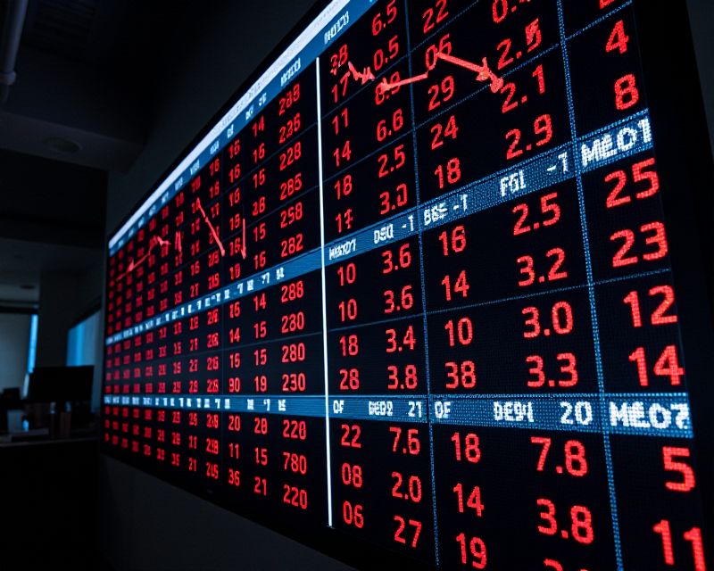 Market Decline Visual