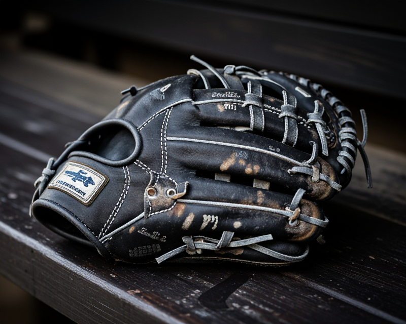 Baseball Glove Detail