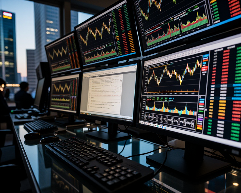 Financial Market Data Visualization
