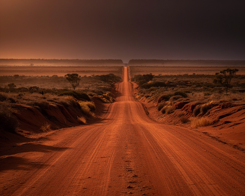 Atmospheric Australian Outback
