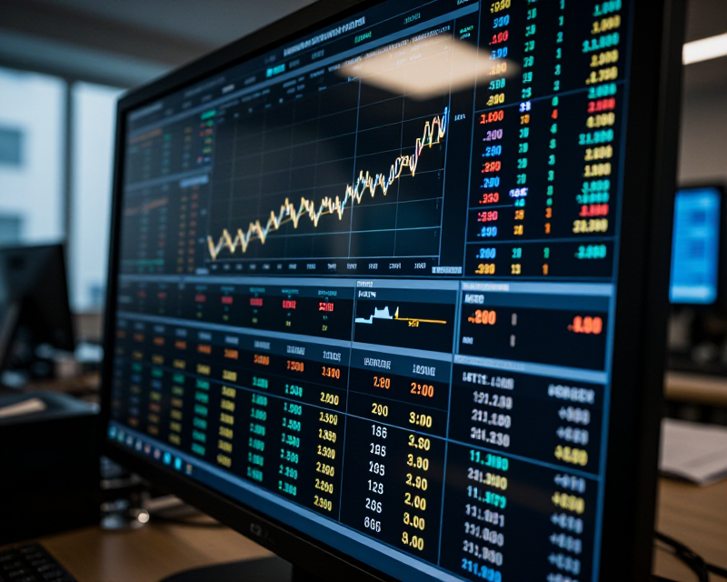 Financial Market Data Visualization