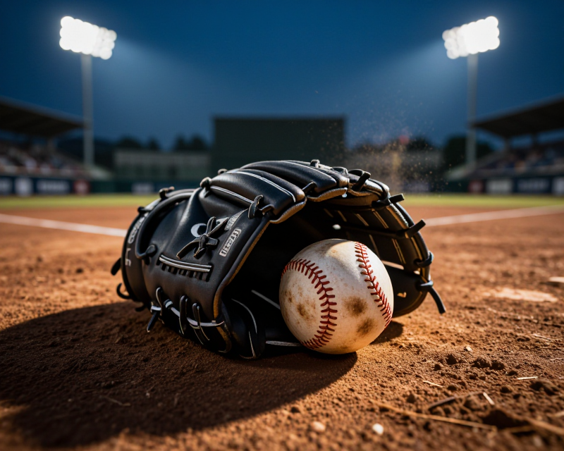 Cinematic Baseball Victory Concept