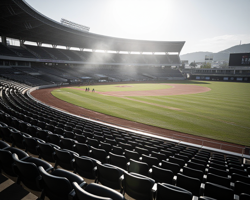 Heatwave at Baseball Stadium